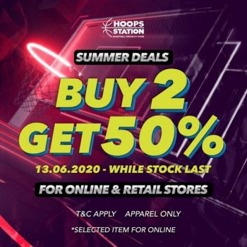 Hoops-Station-Summer-Sale-Part-2-350x350 - Apparels Fashion Accessories Fashion Lifestyle & Department Store Footwear Johor Kedah Kelantan Kuala Lumpur Melaka Negeri Sembilan Pahang Penang Perak Perlis Promotions & Freebies Putrajaya Sabah Sarawak Selangor Terengganu 