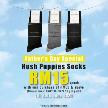 Hush-Puppies-Apparel-Fathers-Day-Socks-Promotion-350x350 - Apparels Fashion Accessories Fashion Lifestyle & Department Store Johor Kedah Kelantan Kuala Lumpur Melaka Negeri Sembilan Pahang Penang Perak Perlis Promotions & Freebies Putrajaya Sabah Sarawak Selangor Terengganu 