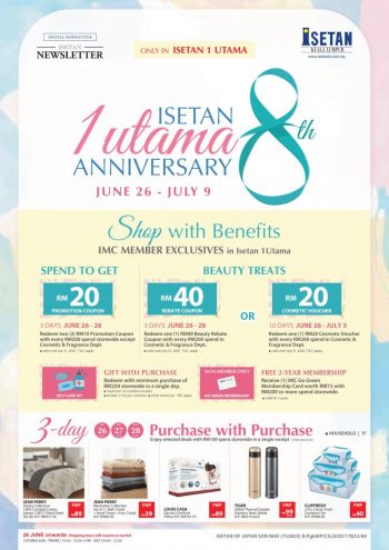 Isetan-1-Utama-8th-Anniversary-Sale-Promotion-Catalogue-350x495 - Others Promotions & Freebies Selangor 