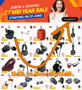 Jaben-7.7-Mid-Year-Sale-at-Shopee-350x384 - Audio System & Visual System Electronics & Computers IT Gadgets Accessories Johor Kedah Kelantan Kuala Lumpur Malaysia Sales Melaka Negeri Sembilan Online Store Pahang Penang Perak Perlis Putrajaya Sabah Sarawak Selangor Terengganu 