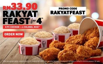 KFC-Rakyat-Feast-Promo-350x220 - Beverages Food , Restaurant & Pub Johor Kedah Kelantan Kuala Lumpur Melaka Negeri Sembilan Online Store Pahang Penang Perak Perlis Promotions & Freebies Putrajaya Sabah Sarawak Selangor Terengganu 