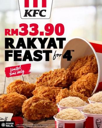 KFC-Rakyat-Feast-Promotion-350x437 - Beverages Food , Restaurant & Pub Johor Kedah Kelantan Kuala Lumpur Melaka Negeri Sembilan Pahang Penang Perak Perlis Promotions & Freebies Putrajaya Sabah Sarawak Selangor Terengganu 