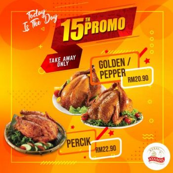 Kedai-Ayamas-15th-Promotion-Whole-Roaster-1-350x350 - Beverages Food , Restaurant & Pub Johor Kedah Kelantan Kuala Lumpur Melaka Negeri Sembilan Pahang Penang Perak Perlis Promotions & Freebies Putrajaya Sabah Sarawak Selangor Terengganu 