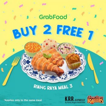 Kenny-Rogers-Roasters-Buy-2-Free-1-Riang-Raya-Meal-Promotion-on-Grabfood-350x350 - Beverages Food , Restaurant & Pub Johor Kedah Kelantan Kuala Lumpur Melaka Negeri Sembilan Online Store Pahang Penang Perak Perlis Promotions & Freebies Putrajaya Sabah Sarawak Selangor Terengganu 