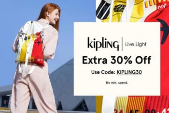 Kipling-Sale-Extra-30-OFF-at-Zalora-350x233 - Bags Fashion Accessories Fashion Lifestyle & Department Store Johor Kedah Kelantan Kuala Lumpur Malaysia Sales Melaka Negeri Sembilan Online Store Pahang Penang Perak Perlis Putrajaya Sabah Sarawak Selangor Terengganu 