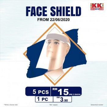 Kk-Super-Mart-Face-Shield-Promo-350x350 - Johor Kedah Kelantan Kuala Lumpur Melaka Negeri Sembilan Pahang Penang Perak Perlis Promotions & Freebies Putrajaya Sabah Sarawak Selangor Supermarket & Hypermarket Terengganu 