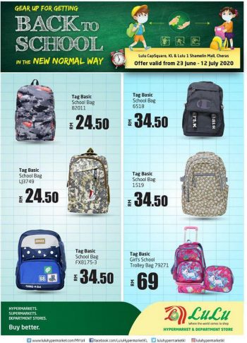 LuLu-Hypermarket-Back-to-School-Promotion-350x485 - Kuala Lumpur Promotions & Freebies Selangor Supermarket & Hypermarket 