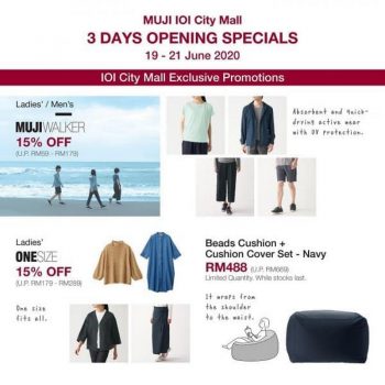 MUJI-Opening-Special-at-IOI-City-Mall-350x350 - Apparels Fashion Accessories Fashion Lifestyle & Department Store Promotions & Freebies Putrajaya 