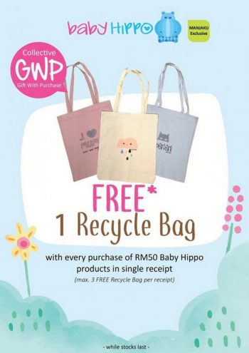 Manjaku-Baby-Bonanja-Free-Baby-Hippo-Recycle-Bag-Promotion-350x495 - Baby & Kids & Parenting Babycare Johor Kedah Kelantan Kuala Lumpur Melaka Negeri Sembilan Pahang Penang Perak Perlis Promotions & Freebies Putrajaya Sabah Sarawak Selangor Terengganu 