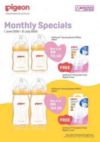 Manjaku-Pigeon-Monthly-Promotion-350x494 - Baby & Kids & Parenting Babycare Johor Kedah Kelantan Kuala Lumpur Melaka Negeri Sembilan Pahang Penang Perak Perlis Promotions & Freebies Putrajaya Sabah Sarawak Selangor Terengganu 