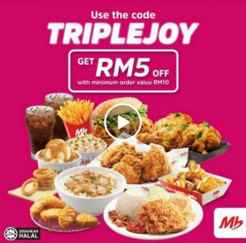 MarryBrown-Extra-RM5-off-Promo-at-Foodpanda-350x346 - Beverages Food , Restaurant & Pub Johor Kedah Kelantan Kuala Lumpur Melaka Negeri Sembilan Online Store Pahang Penang Perak Perlis Promotions & Freebies Putrajaya Sabah Sarawak Selangor Terengganu 