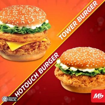 Marrybrown-Tower-Burger-Hotouch-Burger-Promo-350x350 - Beverages Food , Restaurant & Pub Johor Kedah Kelantan Kuala Lumpur Melaka Negeri Sembilan Pahang Penang Perak Perlis Promotions & Freebies Putrajaya Sabah Sarawak Selangor Terengganu 