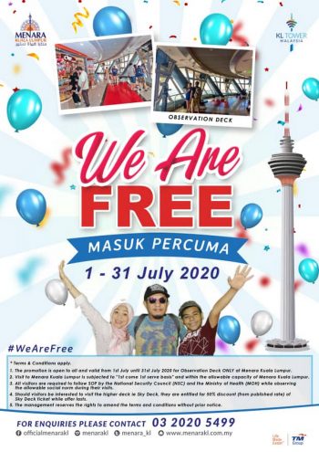 Menara-KL-Free-Entry-Promo-350x495 - Kuala Lumpur Others Promotions & Freebies Selangor 