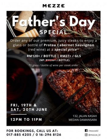 Mezze-Fathers-Day-Special-350x453 - Beverages Food , Restaurant & Pub Kuala Lumpur Promotions & Freebies Selangor 
