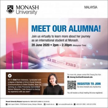 Monash-University-Meet-our-Alumna-350x350 - Events & Fairs Others Selangor 