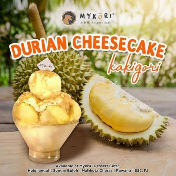 Mykori-Durian-Cheesecake-Kakigori-Promo-350x350 - Beverages Food , Restaurant & Pub Johor Negeri Sembilan Promotions & Freebies Selangor 