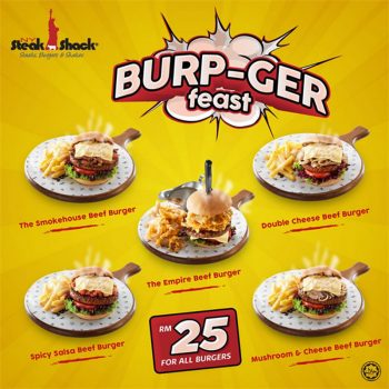 NY-Steak-Shack-Burp-Ger-Feast-350x350 - Beverages Food , Restaurant & Pub Kuala Lumpur Promotions & Freebies Putrajaya Selangor 