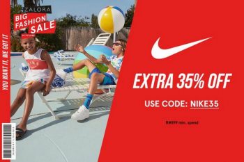 Nike-Extra-35-OFF-Promo-Code-on-Zalora-350x233 - Apparels Baby & Kids & Toys Children Fashion Fashion Accessories Fashion Lifestyle & Department Store Footwear Johor Kedah Kelantan Kuala Lumpur Melaka Negeri Sembilan Online Store Pahang Penang Perak Perlis Promotions & Freebies Putrajaya Sabah Sarawak Selangor Terengganu 