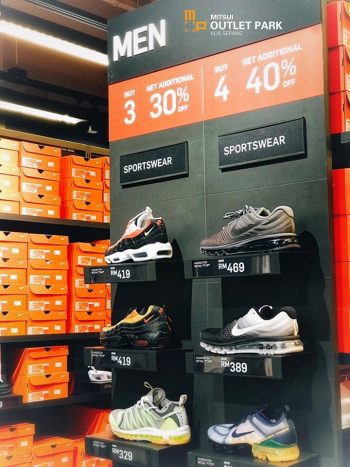 Nike-Special-Sale-at-Mitsui-Outlet-Park-KLIA-3-350x467 - Apparels Fashion Accessories Fashion Lifestyle & Department Store Footwear Malaysia Sales Selangor Sportswear 