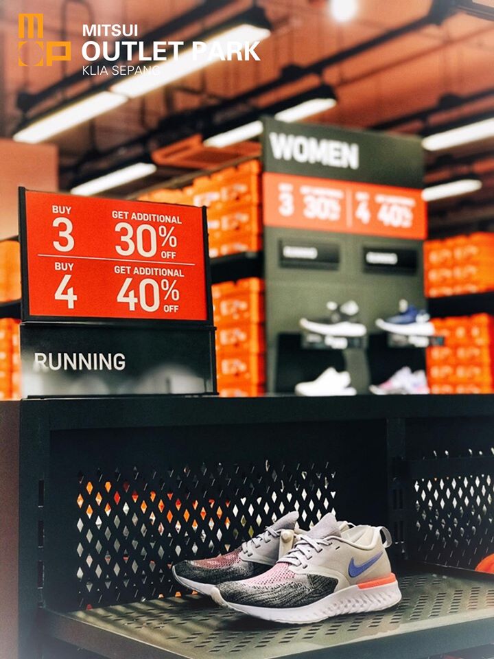 nike mitsui outlet park klia promotion