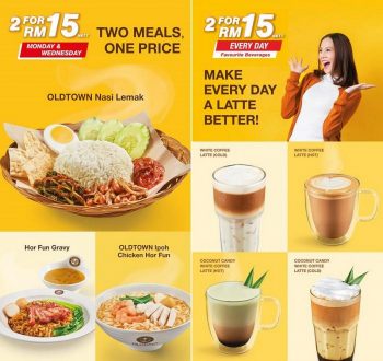 OLDTOWN-White-Coffee-2-for-RM15-Promotion-350x330 - Beverages Food , Restaurant & Pub Johor Kedah Kelantan Kuala Lumpur Melaka Negeri Sembilan Pahang Penang Perak Perlis Promotions & Freebies Putrajaya Sabah Sarawak Selangor Terengganu 