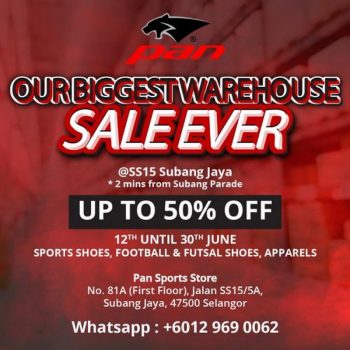 Pan-Largest-Warehouse-Sale-Ever-350x350 - Apparels Fashion Accessories Fashion Lifestyle & Department Store Footwear Selangor Sportswear Warehouse Sale & Clearance in Malaysia 