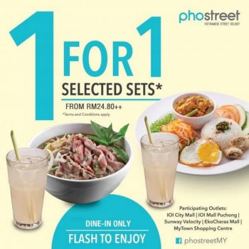 Pho-Street-1-for-1-Set-Promotion-350x350 - Beverages Food , Restaurant & Pub Promotions & Freebies Selangor 