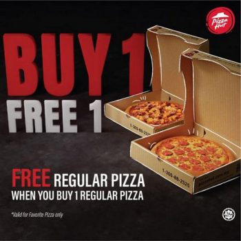 Pizza-Hut-Buy-1-Free-1-Promotion-350x350 - Beverages Food , Restaurant & Pub Johor Kedah Kelantan Kuala Lumpur Melaka Negeri Sembilan Online Store Pahang Penang Perak Perlis Pizza Promotions & Freebies Putrajaya Sabah Sarawak Selangor Terengganu 