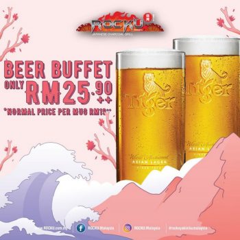 ROCKU-Yakiniku-Beer-Buffet-Promo-350x350 - Beverages Food , Restaurant & Pub Kuala Lumpur Promotions & Freebies Selangor 