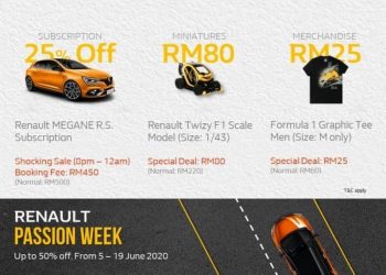 Renault-Passion-Week-Promo-350x250 - Automotive Johor Kedah Kelantan Kuala Lumpur Melaka Negeri Sembilan Pahang Penang Perak Perlis Promotions & Freebies Putrajaya Sabah Sarawak Selangor Terengganu 