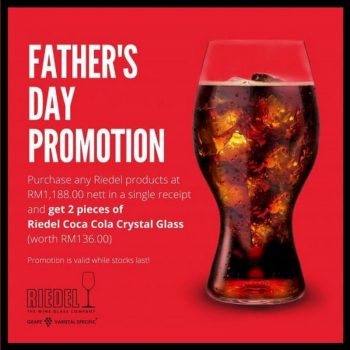 Riedel-Fathers-Day-Promotion-at-Robinsons-350x350 - Beverages Food , Restaurant & Pub Kuala Lumpur Promotions & Freebies Selangor 