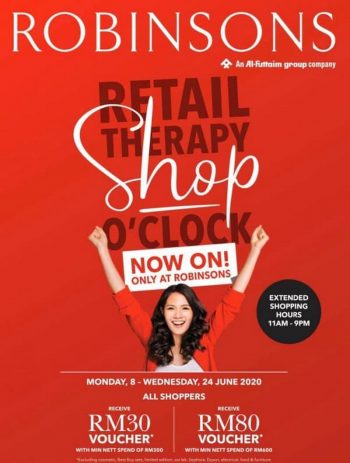 Robinsons-Retail-Therapy-350x463 - Kuala Lumpur Promotions & Freebies Selangor Supermarket & Hypermarket 