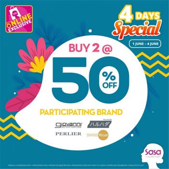 SaSa-4-Days-Special-Online-Exclusive-350x350 - Beauty & Health Cosmetics Johor Kedah Kelantan Kuala Lumpur Melaka Negeri Sembilan Online Store Pahang Penang Perak Perlis Promotions & Freebies Putrajaya Sabah Sarawak Selangor Terengganu 