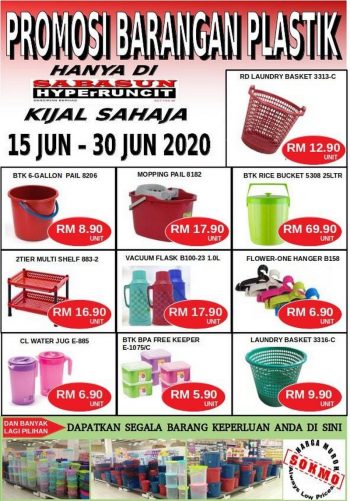 Sabasun-Kijal-Plastic-Products-Promotion-350x501 - Promotions & Freebies Supermarket & Hypermarket Terengganu 