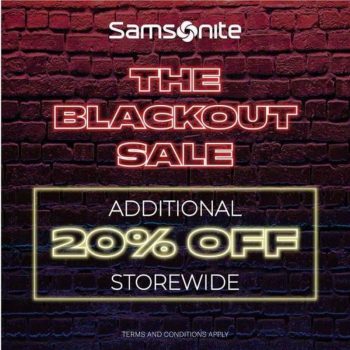 Samsonite-The-Blackout-Sale-at-Genting-Highlands-Premium-Outlets-350x350 - Luggage Malaysia Sales Pahang Sports,Leisure & Travel 