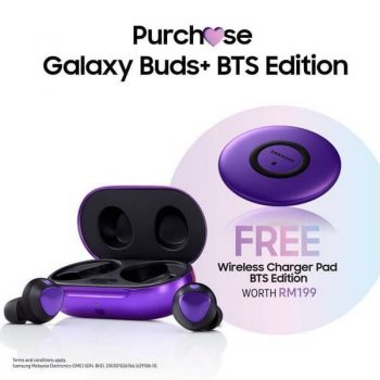 Samsung-Galaxy-Buds-BTS-Edition-350x350 - Audio System & Visual System Electronics & Computers IT Gadgets Accessories Johor Kedah Kelantan Kuala Lumpur Melaka Negeri Sembilan Online Store Pahang Penang Perak Perlis Promotions & Freebies Putrajaya Sabah Sarawak Selangor Terengganu 