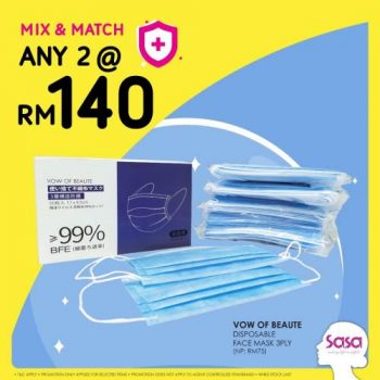 Sasa-Face-Mask-Promotion-2-at-RM140-1-350x350 - Beauty & Health Health Supplements Johor Kedah Kelantan Kuala Lumpur Melaka Negeri Sembilan Online Store Pahang Penang Perak Perlis Personal Care Promotions & Freebies Putrajaya Sabah Sarawak Selangor Terengganu 