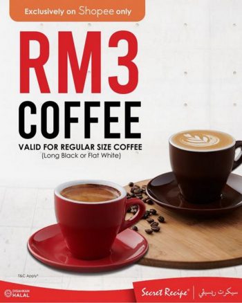 Secret-Recipe-Coffee-RM3-Promotion-on-Shopee-350x438 - Beverages Food , Restaurant & Pub Kedah Kuala Lumpur Penang Perak Promotions & Freebies Putrajaya Selangor Terengganu 