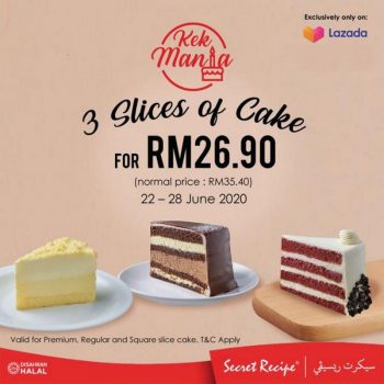 Secret-Recipe-Kek-Mania-Promotion-at-Lazada-350x350 - Beverages Food , Restaurant & Pub Johor Kedah Kelantan Kuala Lumpur Melaka Negeri Sembilan Online Store Pahang Penang Perak Perlis Promotions & Freebies Putrajaya Sabah Sarawak Selangor Terengganu 