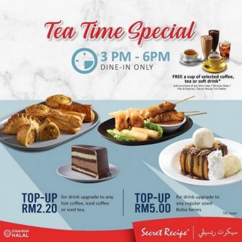 Secret-Recipe-Tea-Time-Special-at-Summit-USJ-350x350 - Beverages Cake Food , Restaurant & Pub Promotions & Freebies Selangor 