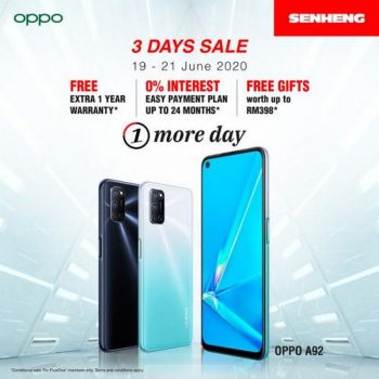 Senheng-Oppo-A92-3-Days-Sale-350x350 - Electronics & Computers IT Gadgets Accessories Johor Kedah Kelantan Kuala Lumpur Malaysia Sales Melaka Mobile Phone Negeri Sembilan Online Store Pahang Penang Perak Perlis Putrajaya Sabah Sarawak Selangor Terengganu 