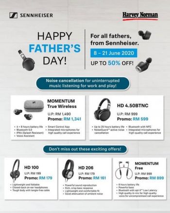 Sennheisers-Fathers-Day-Sale-at-Harvey-Norman-350x438 - Computer Accessories Electronics & Computers IT Gadgets Accessories Malaysia Sales Penang 