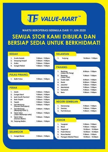 Supermarket-and-Convenience-Store-Opening-Hours-During-Movement-Control-Period-6-350x495 - Events & Fairs Johor Kedah Kelantan Kuala Lumpur Melaka Negeri Sembilan Pahang Penang Perak Perlis Putrajaya Sabah Sarawak Selangor Supermarket & Hypermarket Terengganu 