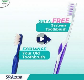 Systema-Toothbrush-Exchange-Programme-350x333 - Beauty & Health Johor Kedah Kelantan Kuala Lumpur Melaka Negeri Sembilan Online Store Pahang Penang Perak Perlis Personal Care Promotions & Freebies Putrajaya Sabah Sarawak Selangor Terengganu 