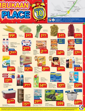 TF-Value-Mart-Opening-Promotion-at-Paragon-Market-Place-1-1-350x458 - Johor Promotions & Freebies Supermarket & Hypermarket 
