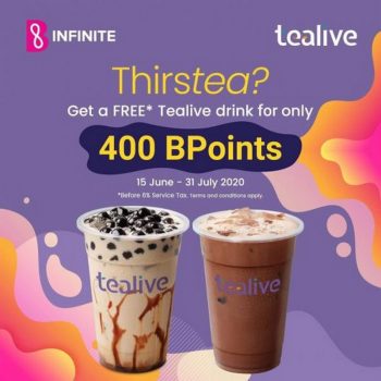 Tealive-Free-Drink-with-BPoints-350x350 - Beverages Food , Restaurant & Pub Johor Kedah Kelantan Kuala Lumpur Melaka Negeri Sembilan Pahang Penang Perak Perlis Promotions & Freebies Putrajaya Sabah Sarawak Selangor Terengganu 
