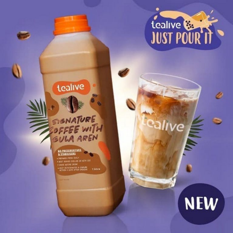 18 Jun 2020 Onward Tealive Signature Coffee with Gula Aren Promo