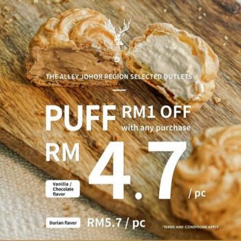The-Alley-Puff-Promotion-350x349 - Beverages Food , Restaurant & Pub Johor Promotions & Freebies 