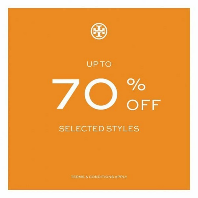 15 Jun-14 Jul 2020: Tory Burch Special Sale at Johor Premium Outlets -  