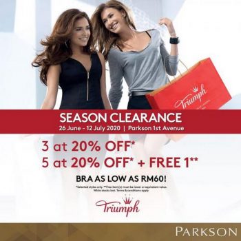 Triumph-Season-Clearance-Sale-at-Parkson-1st-Avenue-350x350 - Fashion Lifestyle & Department Store Lingerie Penang Warehouse Sale & Clearance in Malaysia 